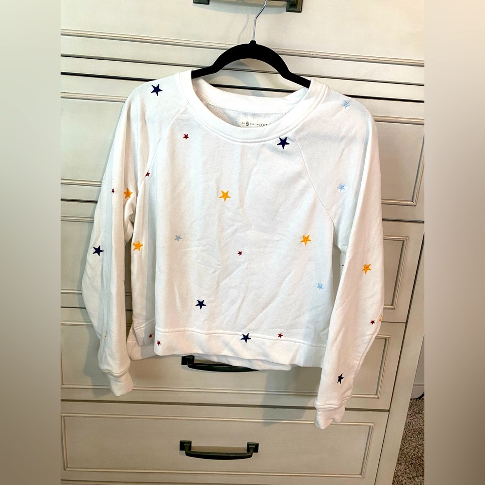 Lou & Grey Terry Star Sweatshirt. 2020 season.